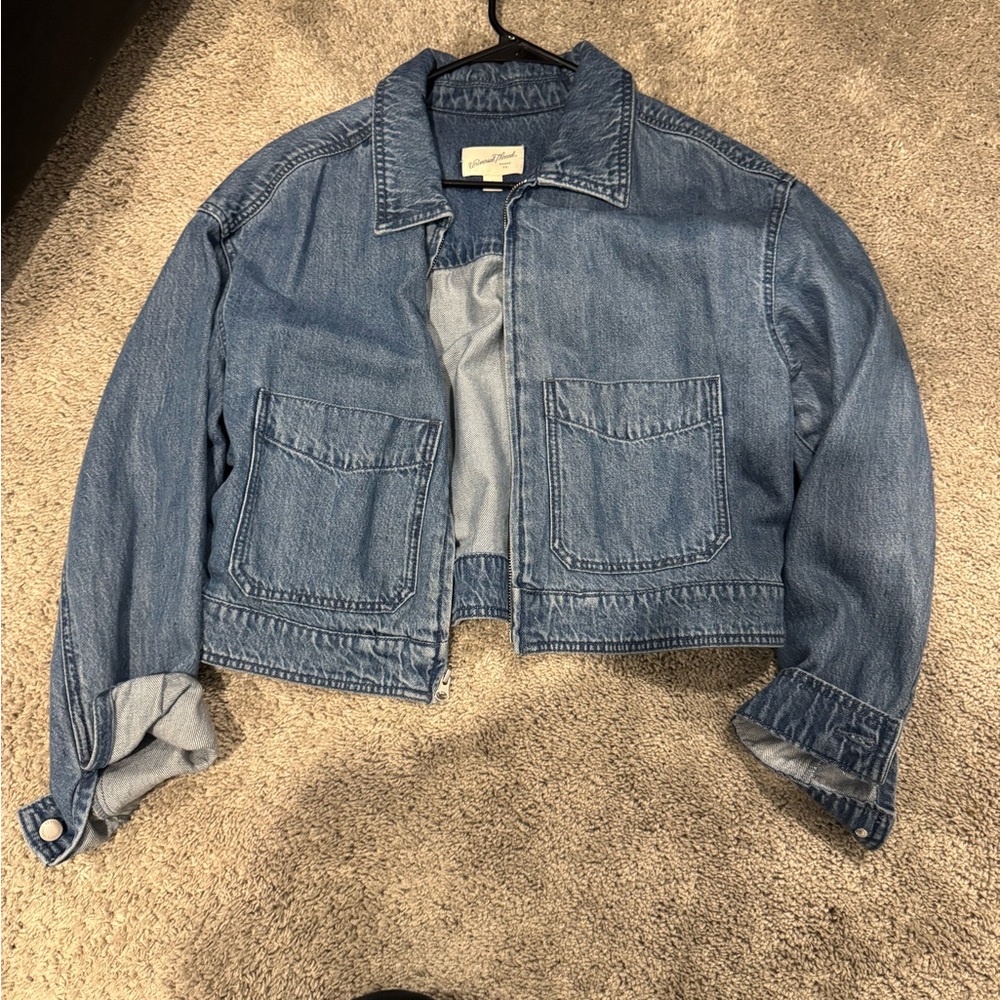 Universal Thread Cropped Jacket - image 2